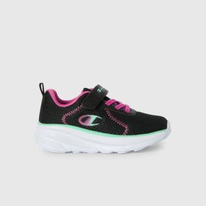 Champion-Girls-Footwear-HRO J G TD Low Cut Shoe-Black/Pink/White