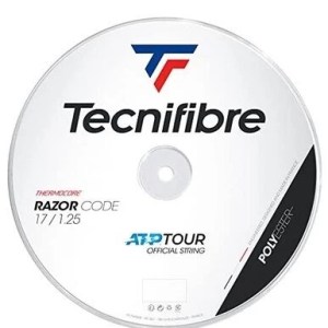 Tecnifibre-Unisex-String Reels-Tennis-Tennis String 200M 17/125mm RAZOR-Carbon Code
