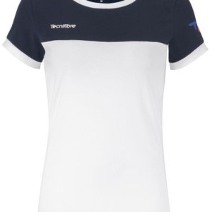 Tecnifibre-Women-T-Shirt-Tennis-Lady F1 Stretch Marine-Large