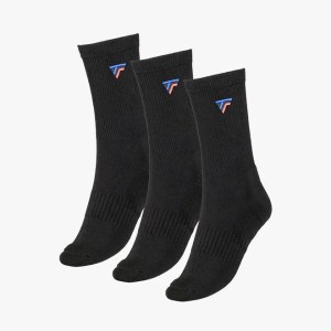 Tecnifibre-Men-Socks-Tennis-Men Socks Black 3P