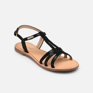 Les Tropeziennes-Women-Sandals-Footwear-Hamelie-Noir Brillant