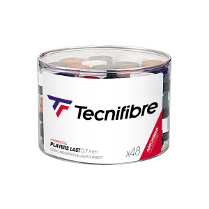 Tecnifibre-Unisex-Overgrip-Tennis-Box Pvc 48 Players Last Overgrip