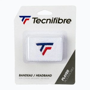 Tecnifibre-Unisex-Headband-Tennis-Headband White