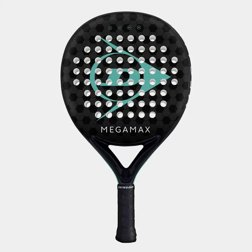Dunlop-Adults-Rackets-Padel-D PDL 25 MEGAMAX-BLACK