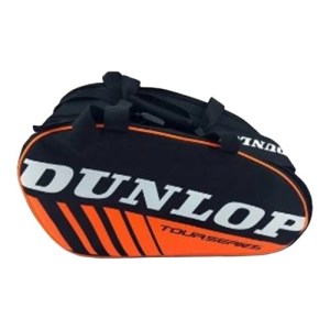 Dunlop-Adults-Bags-Padel-D AC PDL PALETERO INTRO-BLACK/ FLUO ORANGE