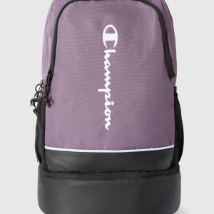 Champion-Backpacks-Accessories-Backpack With Bottom Compartment-Mauve/Black